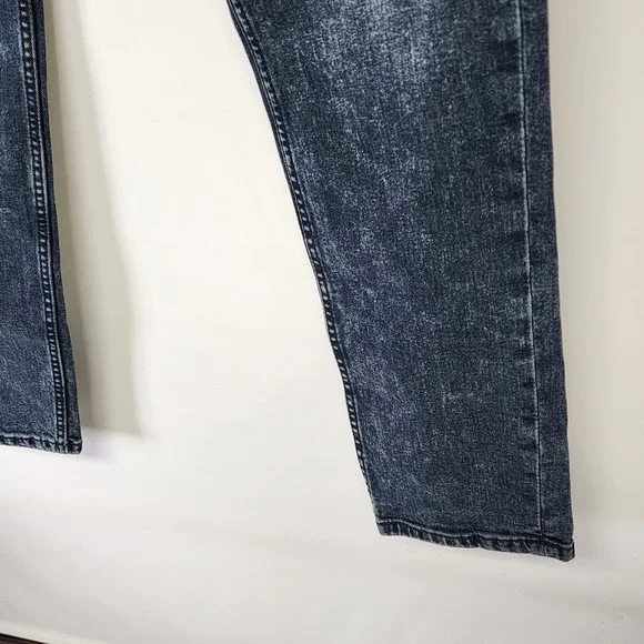 Levis 511 Slim Fit Denim Jeans Mens 30x32 Red Tab Black Patch Dark Blue Awesome! - Picture 8 of 8